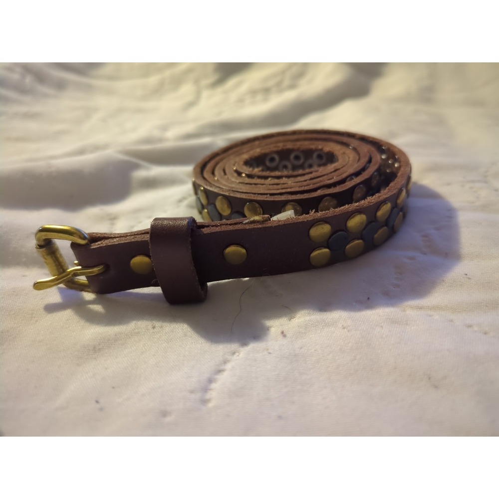 j crew womens leather belt Sz Sm